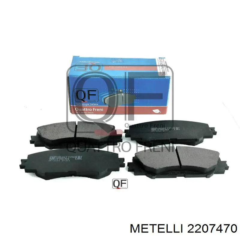 Pastillas de freno delanteras Toyota Corolla E12