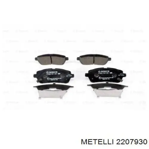 Pastillas de freno delanteras Suzuki Swift 4 MZ, EZ