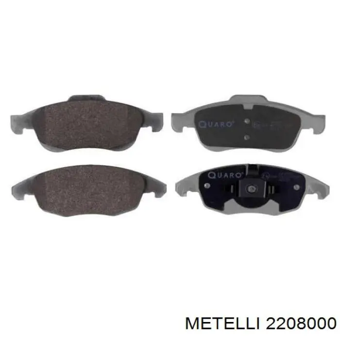 Pastillas de freno delanteras Citroen C4 UA