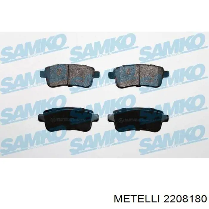 Pastillas traseras de freno Metelli 2208180 precio, desde 22,99 EUR