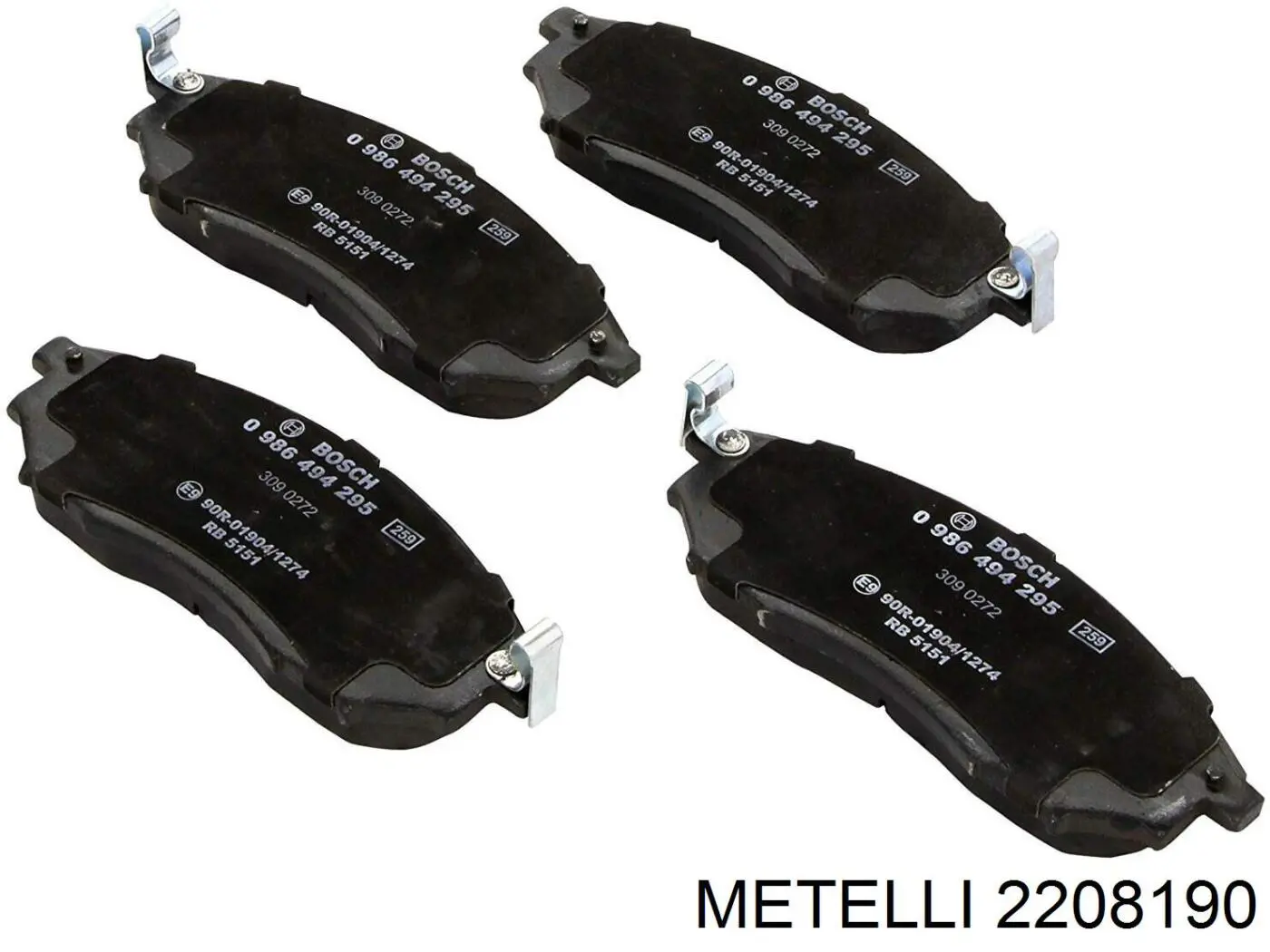 Pastillas de freno delanteras Nissan Navara D40M