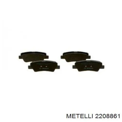 Pastillas traseras de freno Metelli 2208861 precio, desde 31,57 EUR