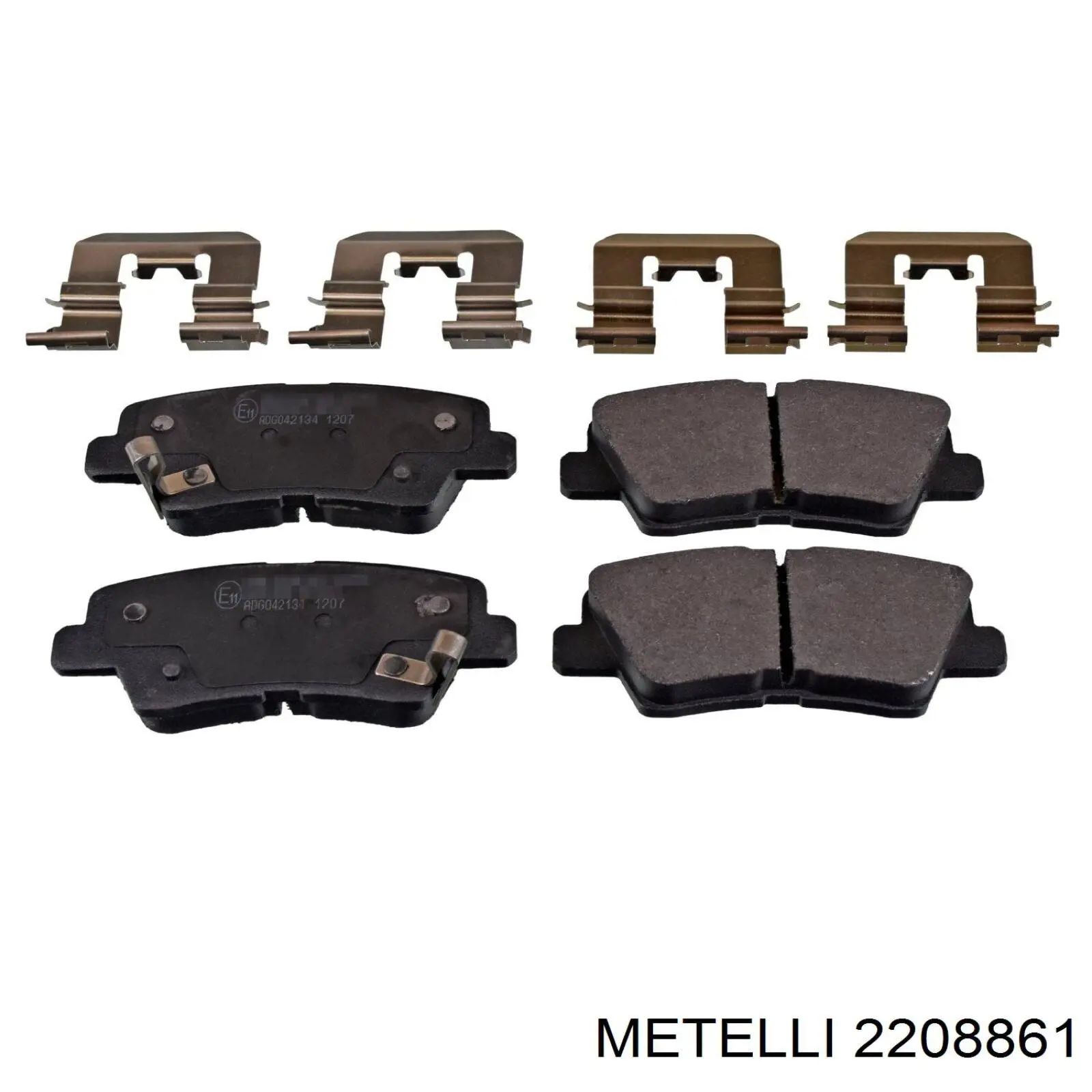 Pastillas traseras de freno Metelli 2208861 precio, desde 31,57 EUR