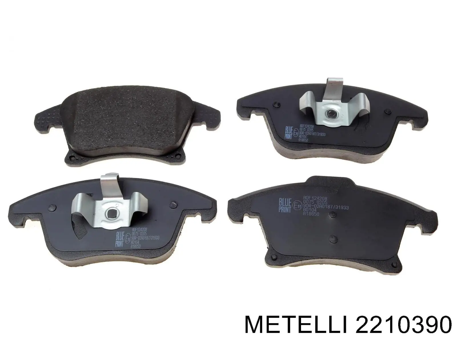 Pastillas freno delanteras Metelli 2210390 precio, desde 33,41 EUR
