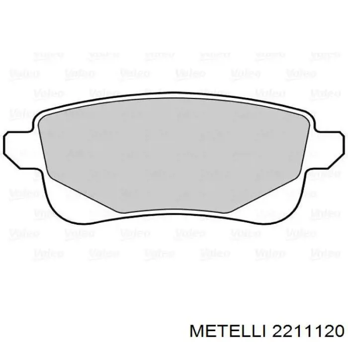 Pastillas traseras de freno Metelli 2211120 precio, desde 24,81 EUR