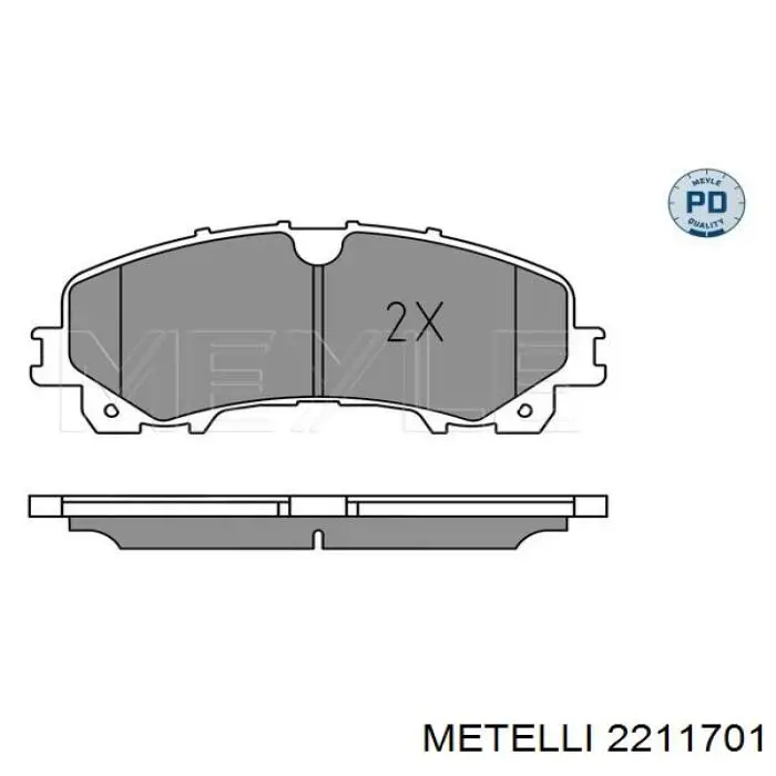 Comprar BPD2457 Jurid/Bendix Pastillas delanteras de freno