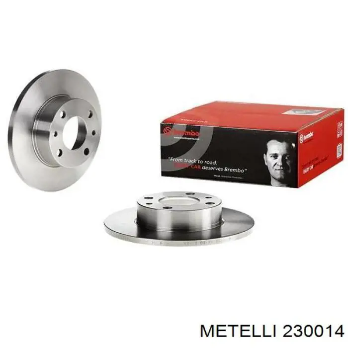 Freno de disco delantero Seat 600