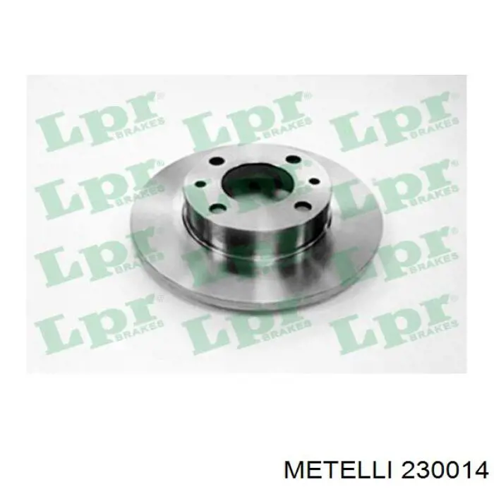 23-0014 Metelli freno de disco delantero