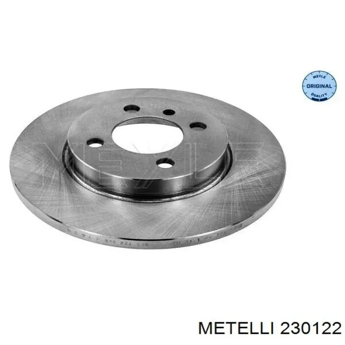 23-0122 Metelli freno de disco delantero