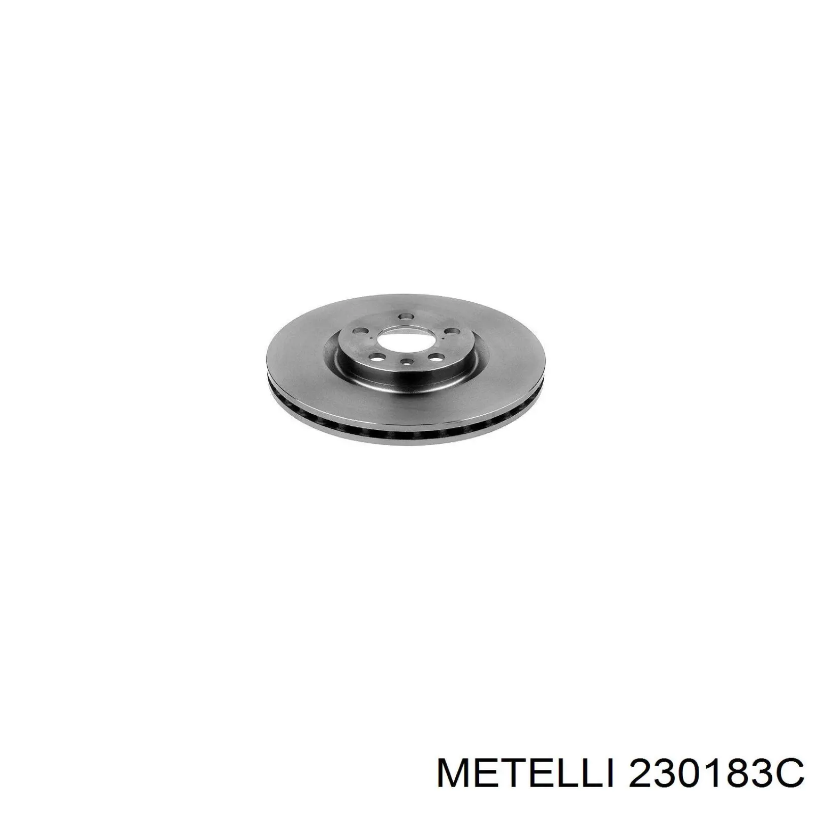 23-0183C Metelli disco de freno delantero