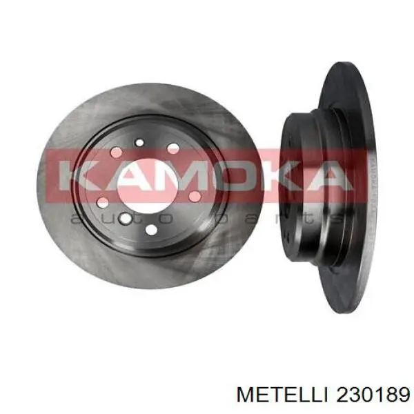 Disco de freno trasero BMW 5 E34