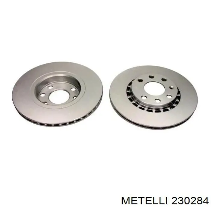 23-0284 Metelli freno de disco delantero