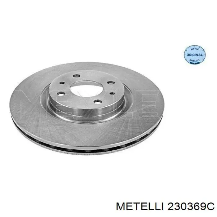 23-0369C Metelli disco de freno delantero