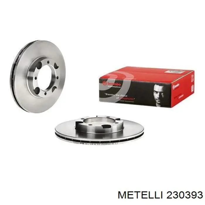 Freno de disco delantero Hyundai Accent 1