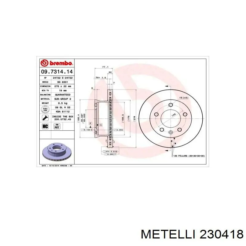 230418 Metelli Discos