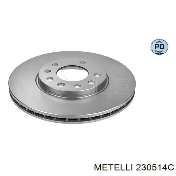 23-0514C Metelli freno de disco delantero