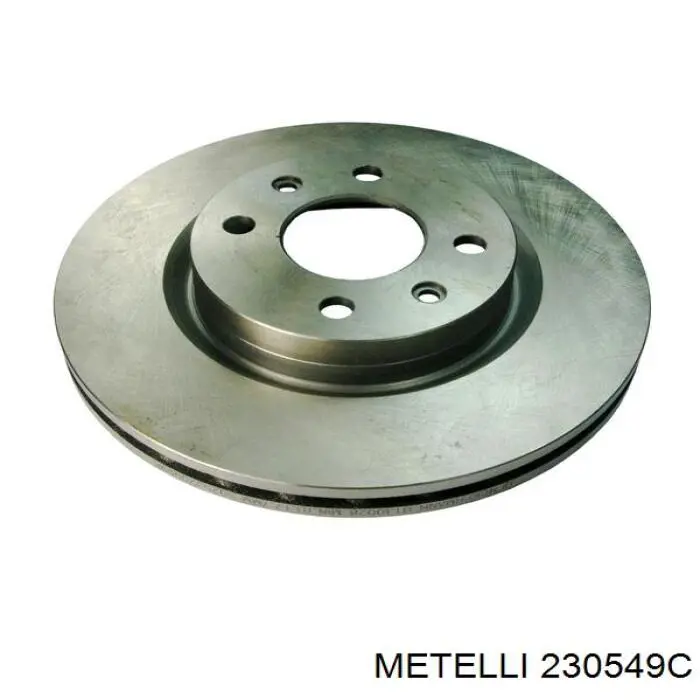 23-0549C Metelli disco de freno delantero