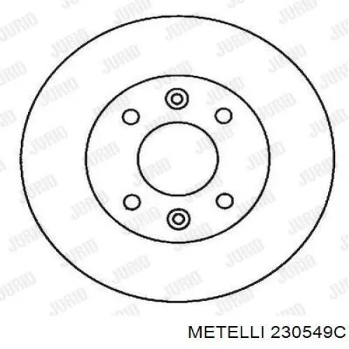 Frenos delanteros Metelli 230549C precio, desde 27,70 EUR