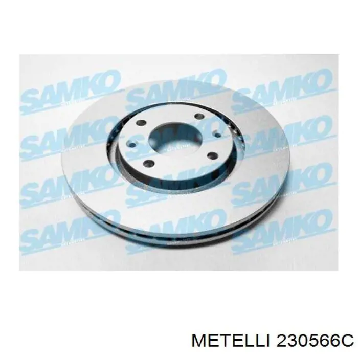 Freno de disco delantero Citroen C4 UD