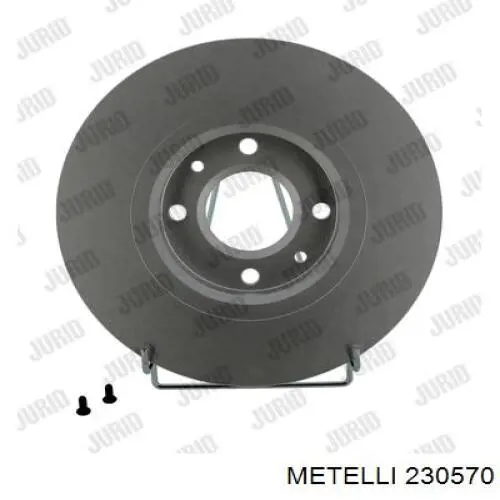 23-0570 Metelli freno de disco delantero