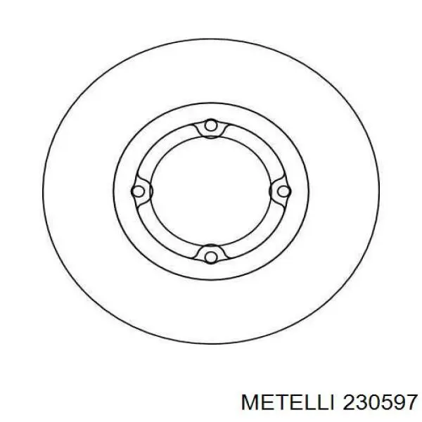 Freno de disco delantero Chevrolet Spark (Matiz) M200, M250