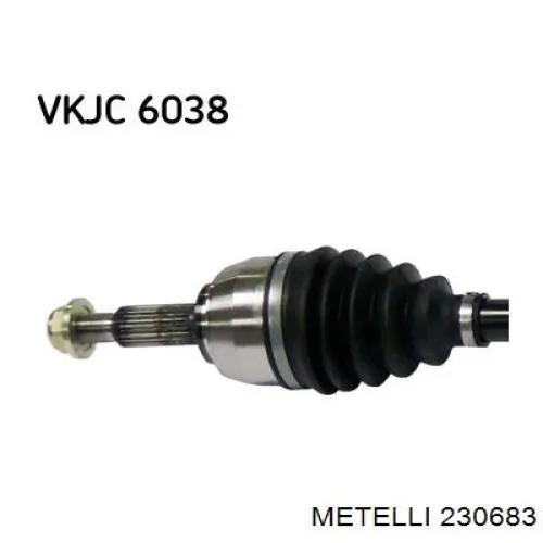 Disco de freno trasero Jaguar X-type CF1