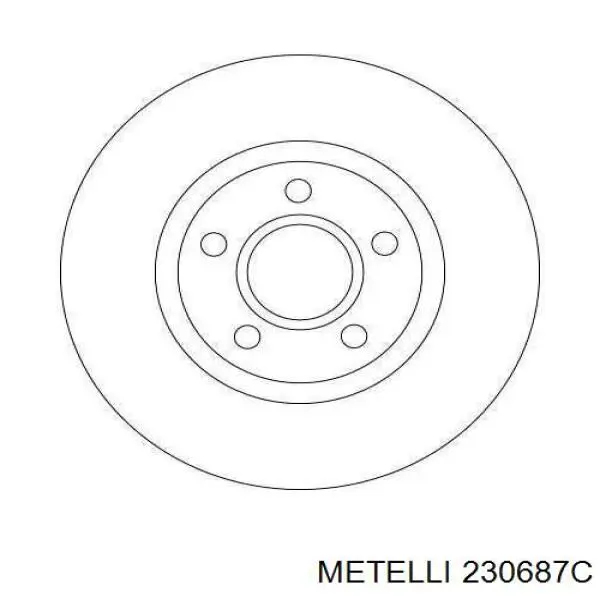 Freno de disco delantero Volvo V40 525, 526