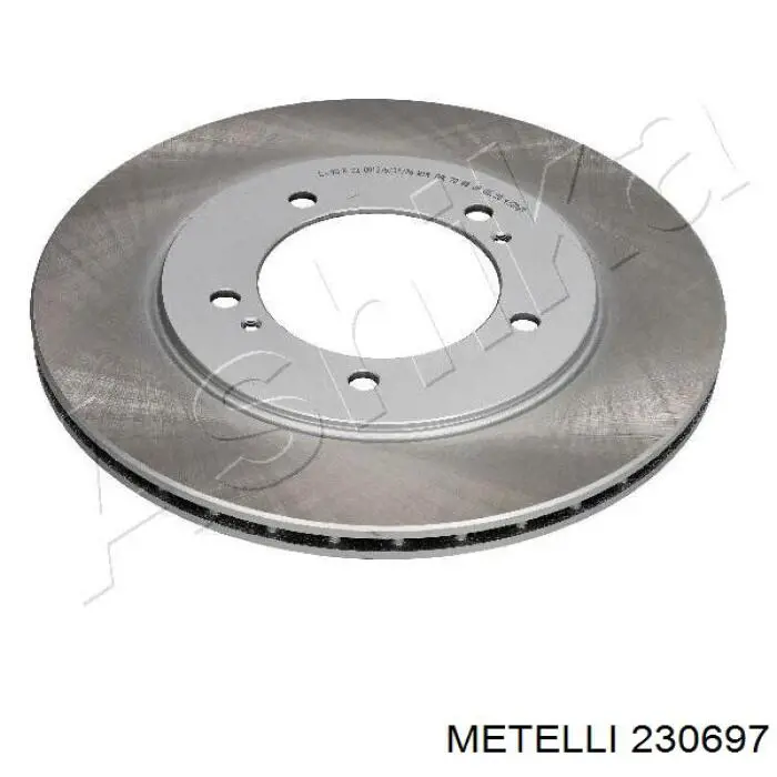 23-0697 Metelli freno de disco delantero