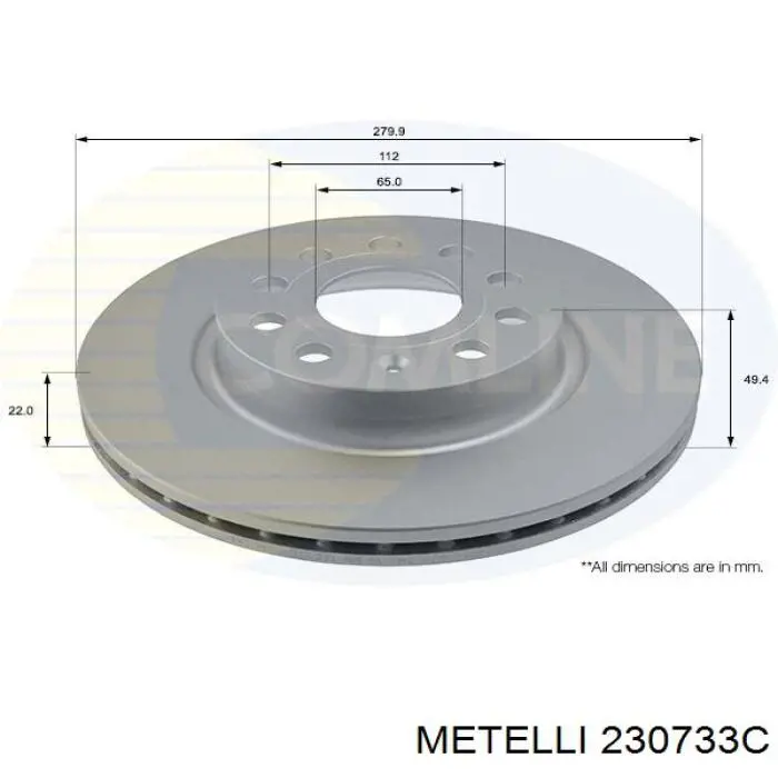 230733C Metelli Discos