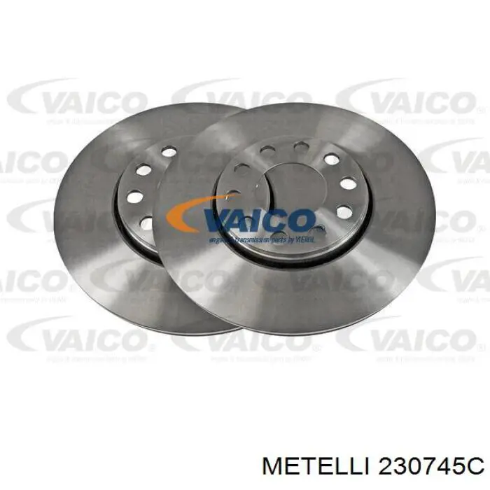 Freno de disco delantero Volkswagen Caddy 2 9K9