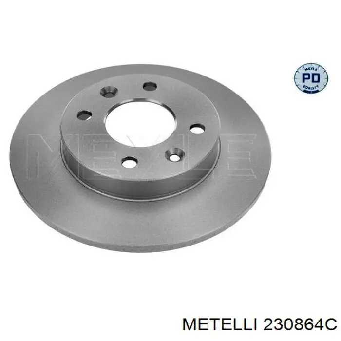 23-0864C Metelli freno de disco delantero