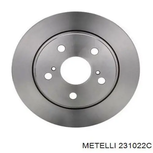 Disco de freno trasero Toyota Auris E15