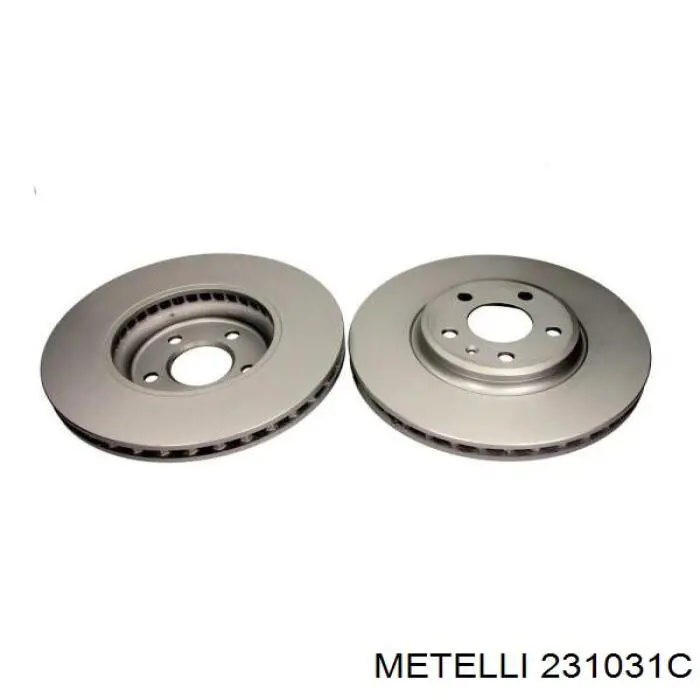 23-1031C Metelli freno de disco delantero