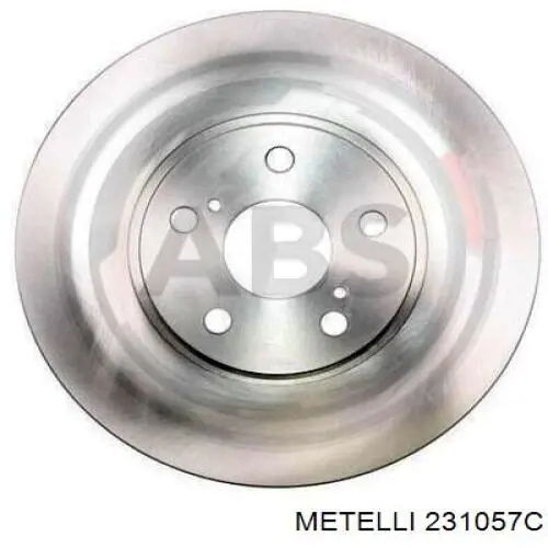 23-1057C Metelli freno de disco delantero