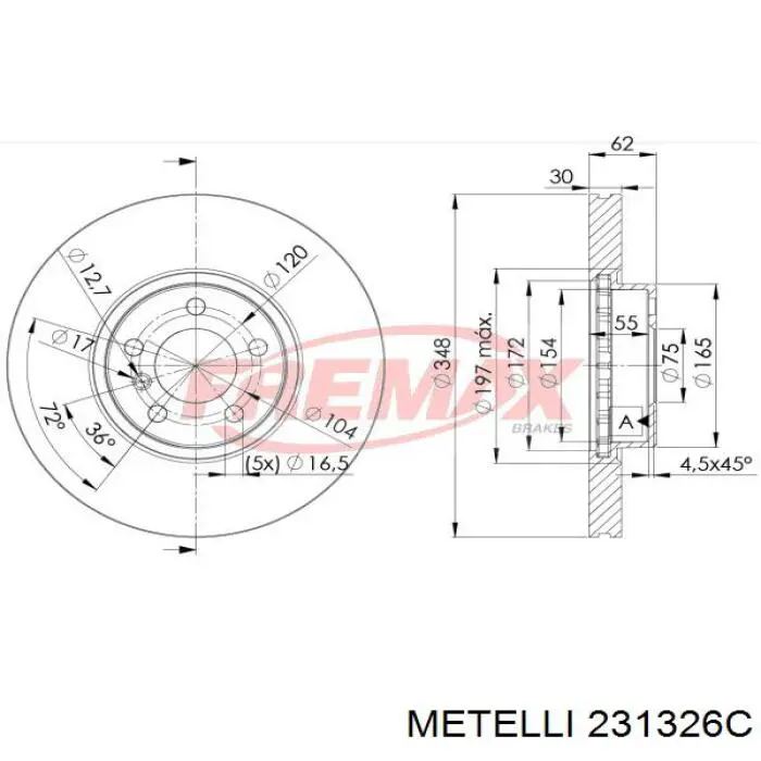 231326C Metelli Discos