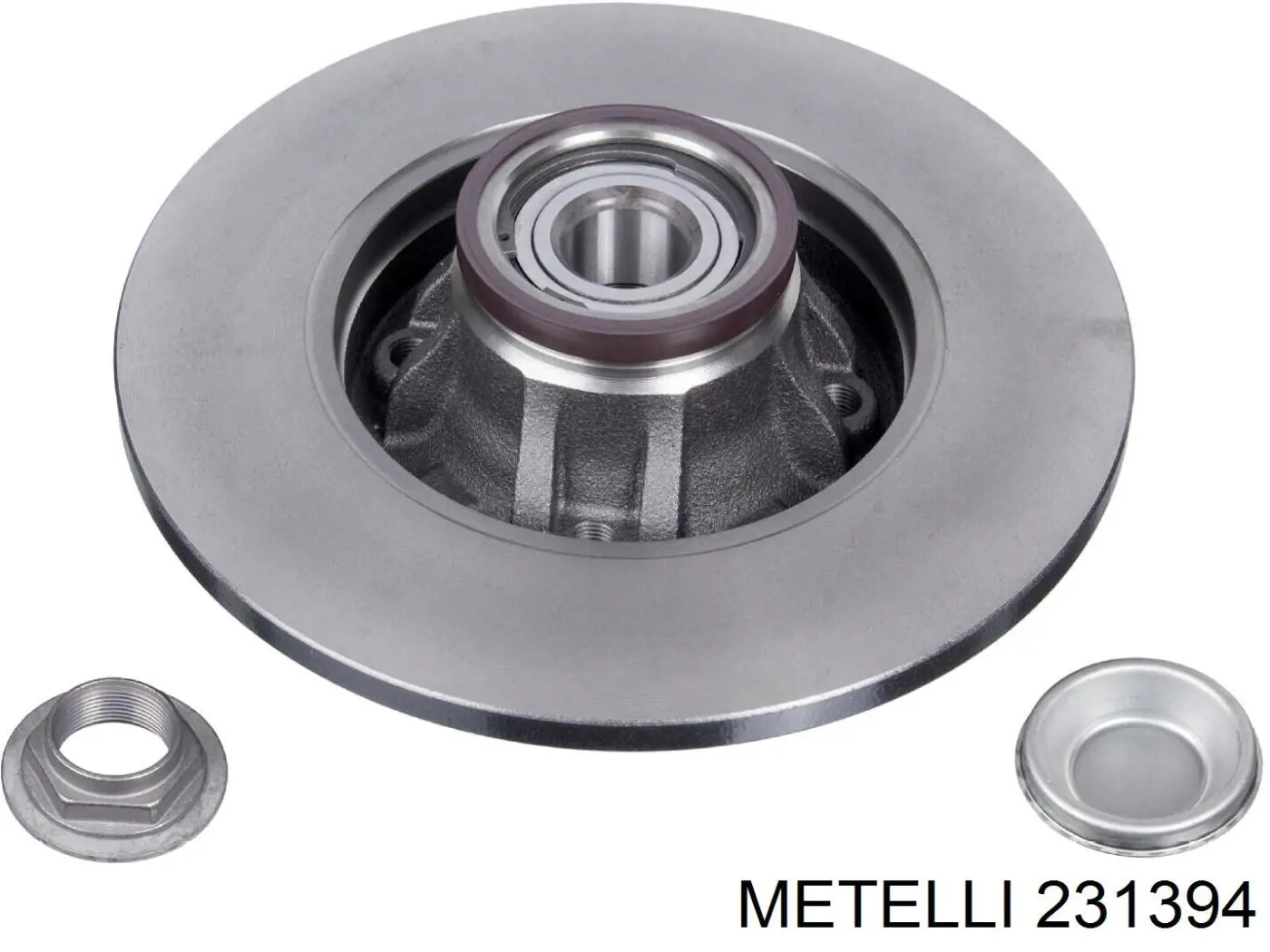 23-1394 Metelli disco de freno trasero