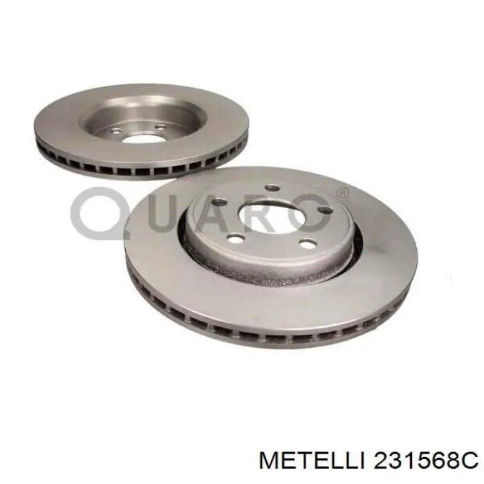 23-1568C Metelli freno de disco delantero