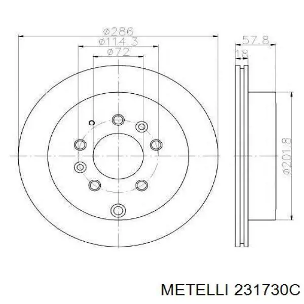 231730C Metelli
