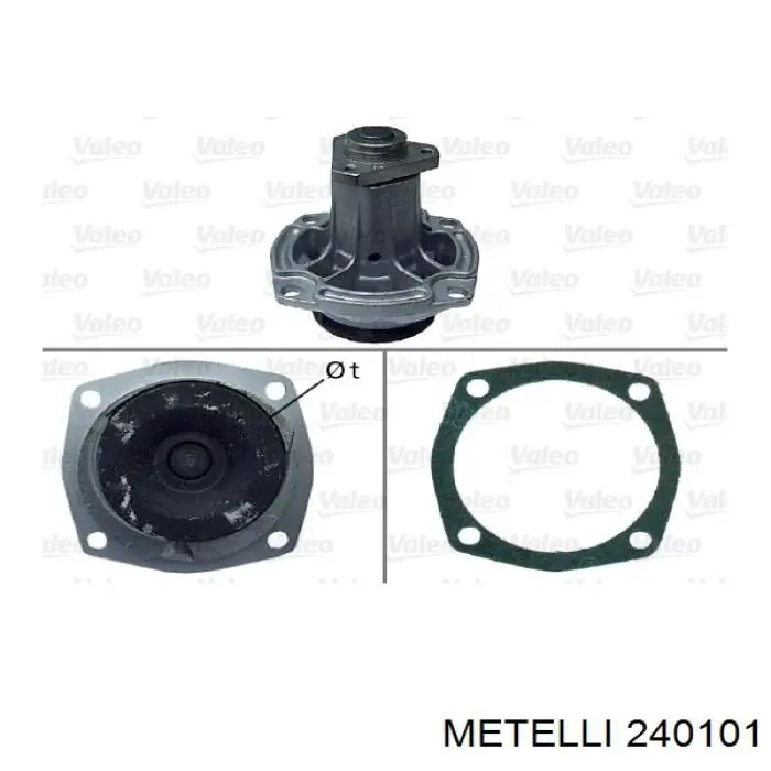 Bombeadora de agua Metelli 240101 precio, desde 29,09 EUR