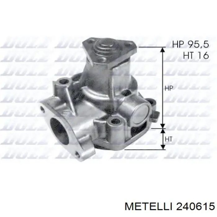 Comprar SVPFI119 Fiat/Alfa/Lancia Bomba de agua para motor