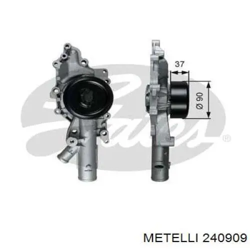 Bomba de agua 240909 Metelli