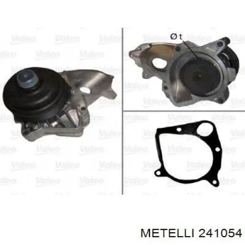 Motor de agua Metelli 241054