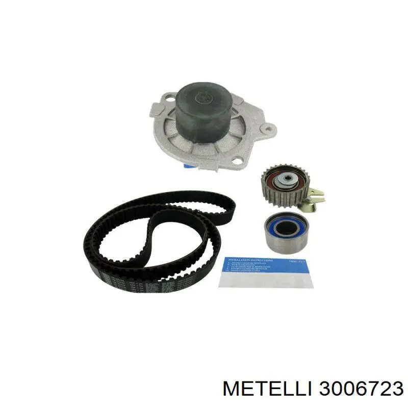 30-0672-3 Metelli kit correa de distribución