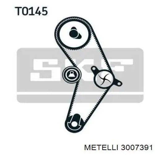 30-0739-1 Metelli kit correa de distribución