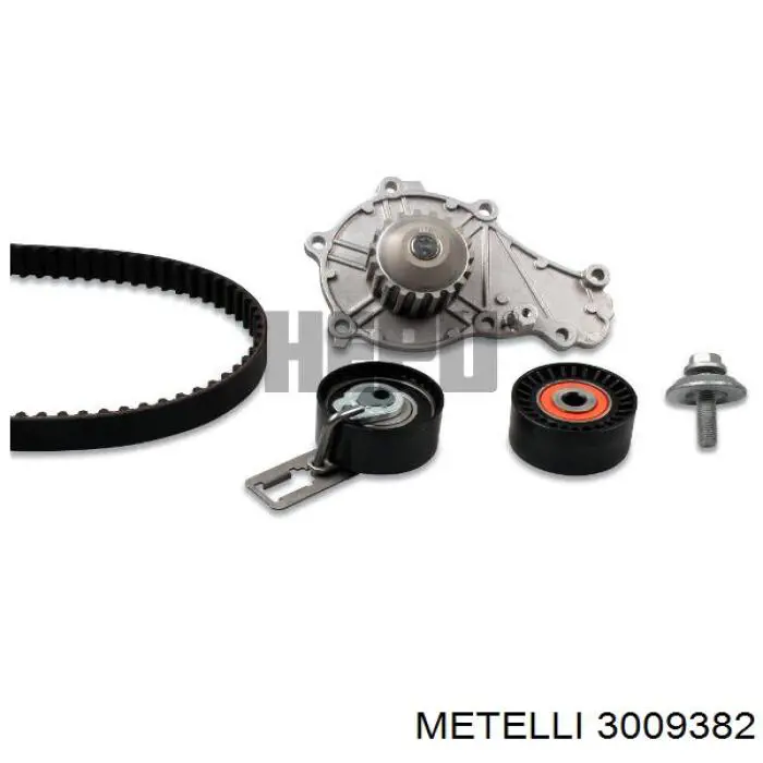 30-0938-2 Metelli kit correa de distribución