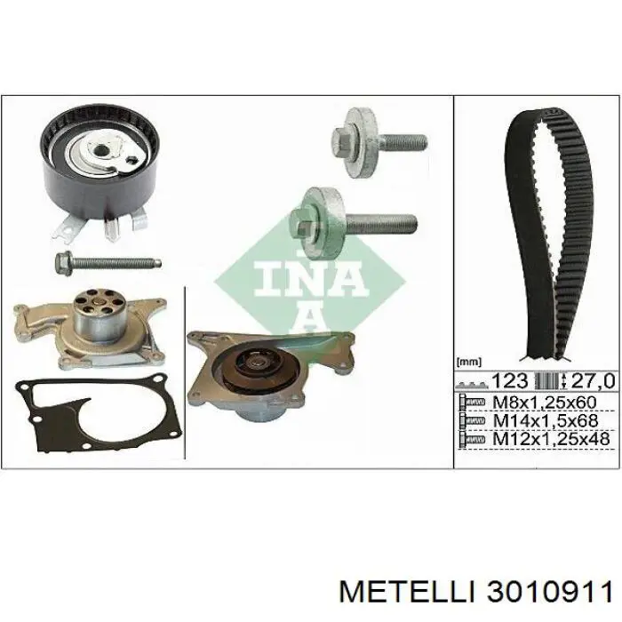 30-1091-1 Metelli kit de distribución