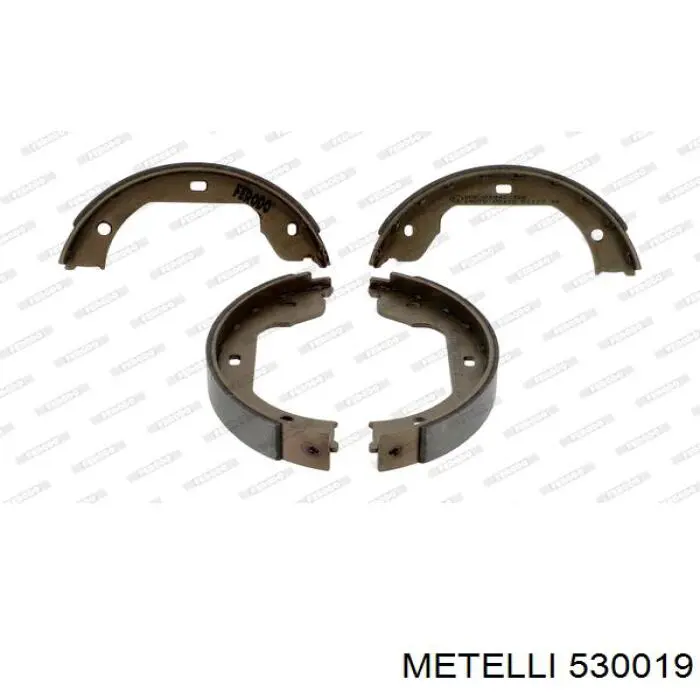 Juego de zapatas de frenos, freno de estacionamiento BMW 5 E39