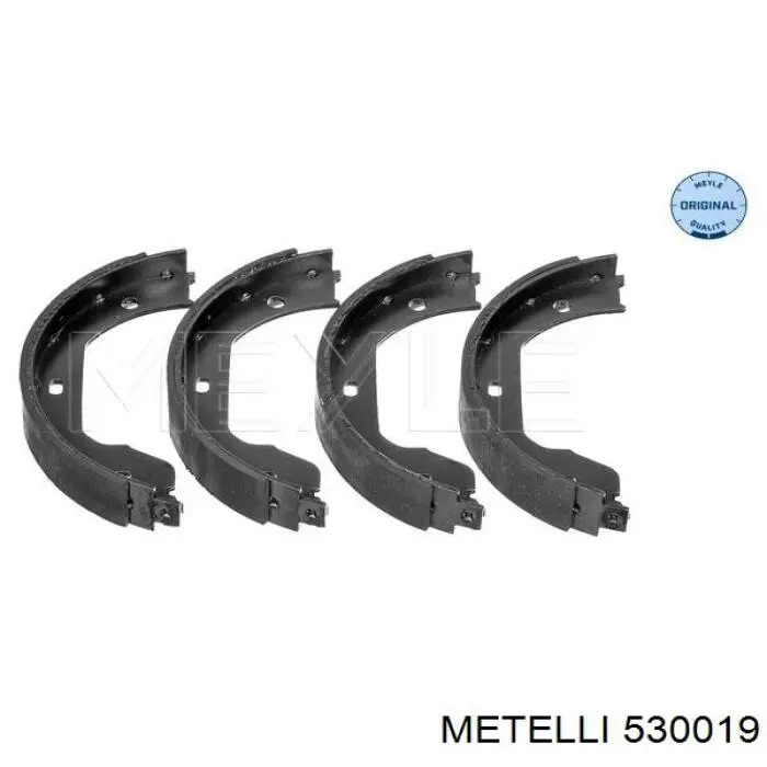 Juego de zapatas de frenos, freno de estacionamiento BMW 5 E39