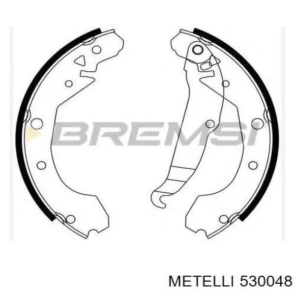 Comprar B521030 General Motors Juego de zapatas de frenos, freno de estacionamiento