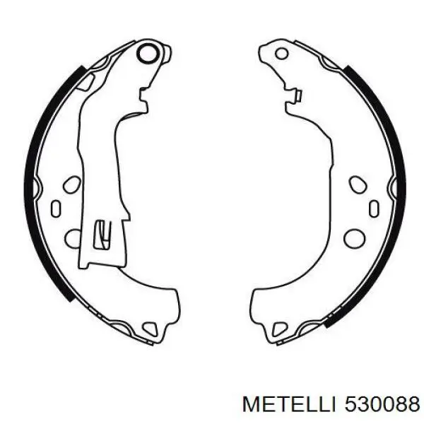 Zapatas de freno de tambor traseras Metelli 530088 precio, desde 32,59 EUR